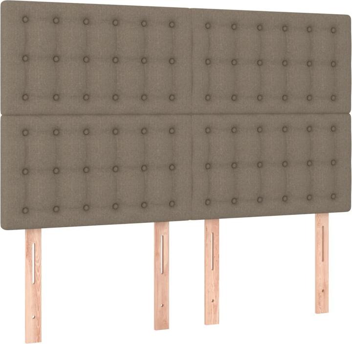 Actual product image vidaXL Bettgestell mit Kopfteil (140 x 200 cm)