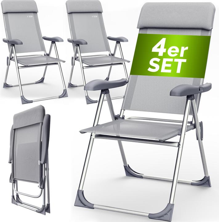 Produktbild Casaria Gartenstuhl 4er Set