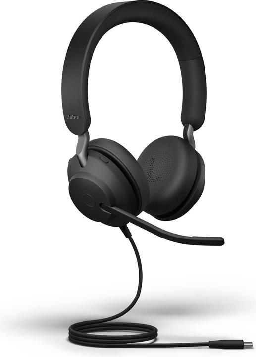 Actual product image Jabra Evolve2 40 SE UC Stereo NC (USB-C) (Cable, USB-C)