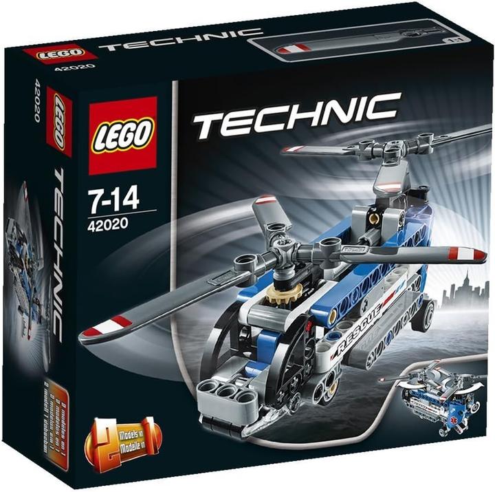 Image du produit LEGO Doppelrotor-Hubschrauber (42020, LEGO Technic)
