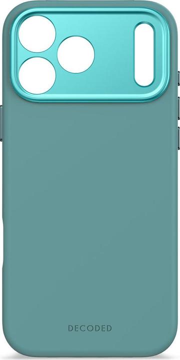 Productafbeelding Decoded Silicone Backcover Apple iPhone 17 Pro Max Retro Blue (Apple iPhone 17 Pro Max)