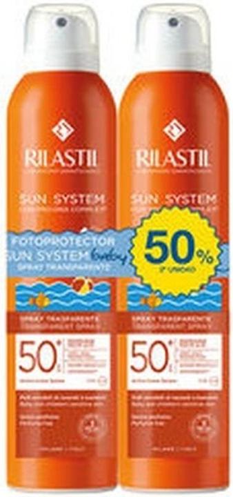 Produktbild Sun System Spf50+ Baby Transparent Spray Pack 2 X 200 Ml (Sonnenspray, SPF 50+, 200 ml)