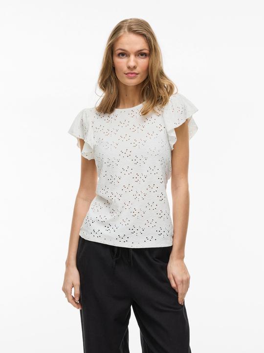 Produktbild Vila Rundhals Oberteil mit kurzen Ärmeln (XXL)