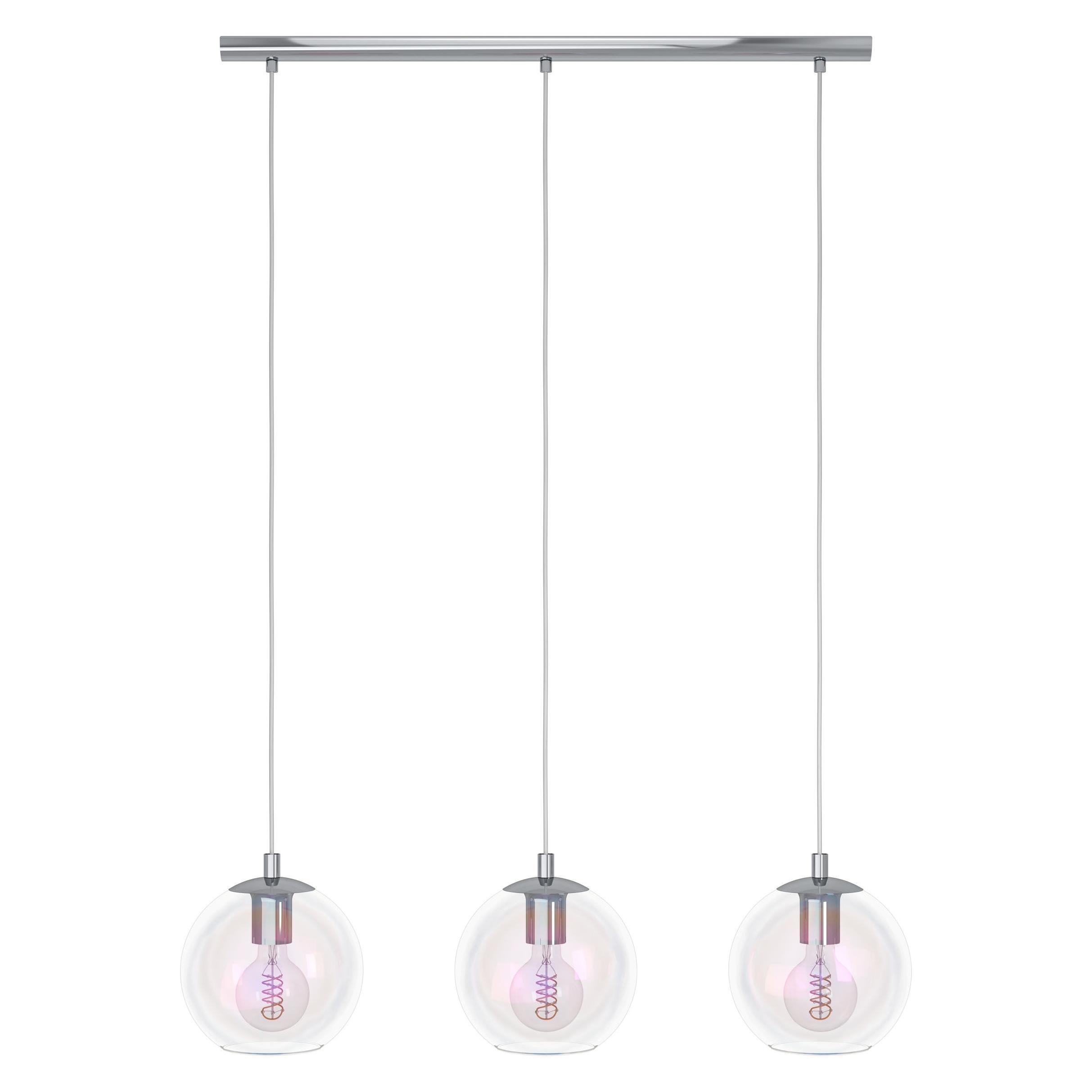 Eglo Hängeleuchte "Ariscani 2 Pendellampe - Stahl - E27 - 3X60W - IP20" E27 1 Stk. Hängelampe, Deckenlampe, Wohnzimmer, Esszimmer, L76, 5 X B16, 5 X