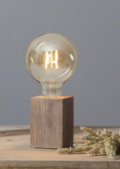 Actual product image Star Trading LED Bulb E27 G95 Plain Amber (E27, 80 lm, 1 x)