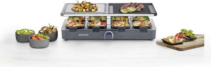 Produktbild Severin RG Raclette-Grill mit Naturgrillstein und Grillplatte