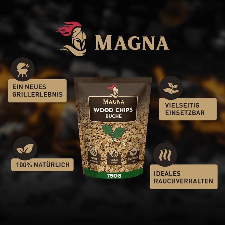 Immagine prodotto Magna 5-teiliges Räucherchips-Set Buche