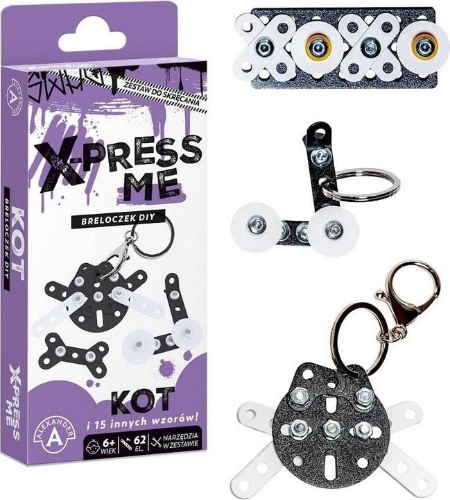 Immagine prodotto Alexander X-press Me Schlüsselanhänger DIY Katze ALEX
