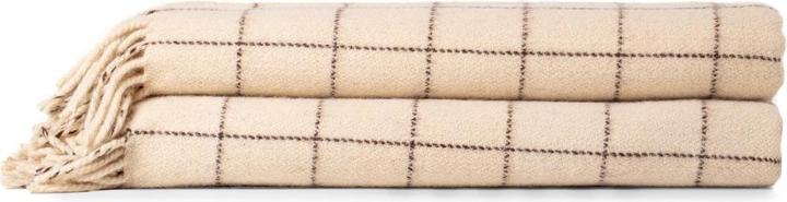 Produktbild MojaMajo Wolldecke Joao 140x190 cm, Weiss (140 x 190 cm)