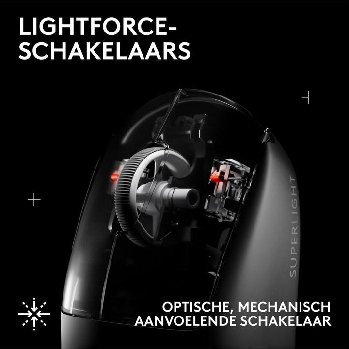 Actual product image Logitech Pro X Superlight 2 Se (Wireless)