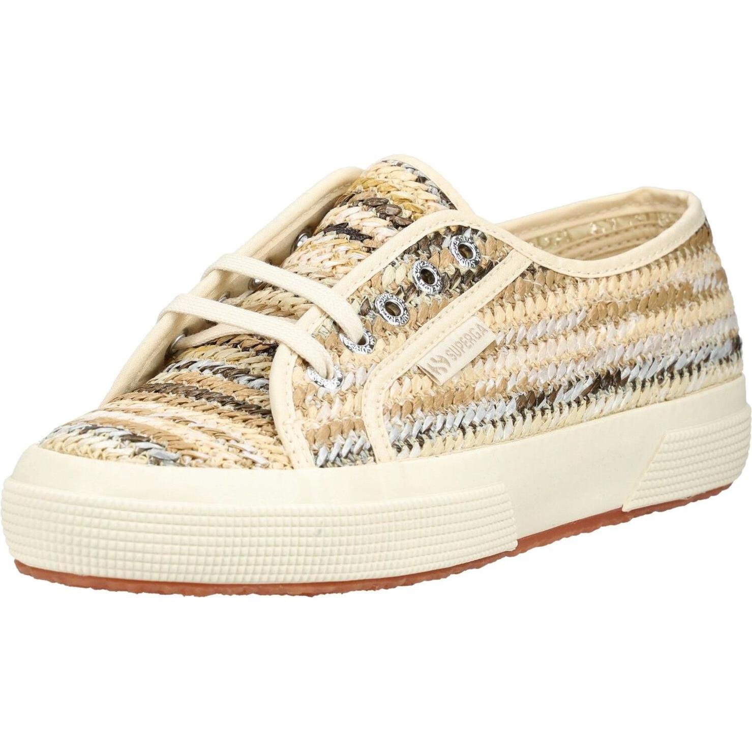 Superga, Damen, Sneakers, 2750 Raffia, Beige, (38)