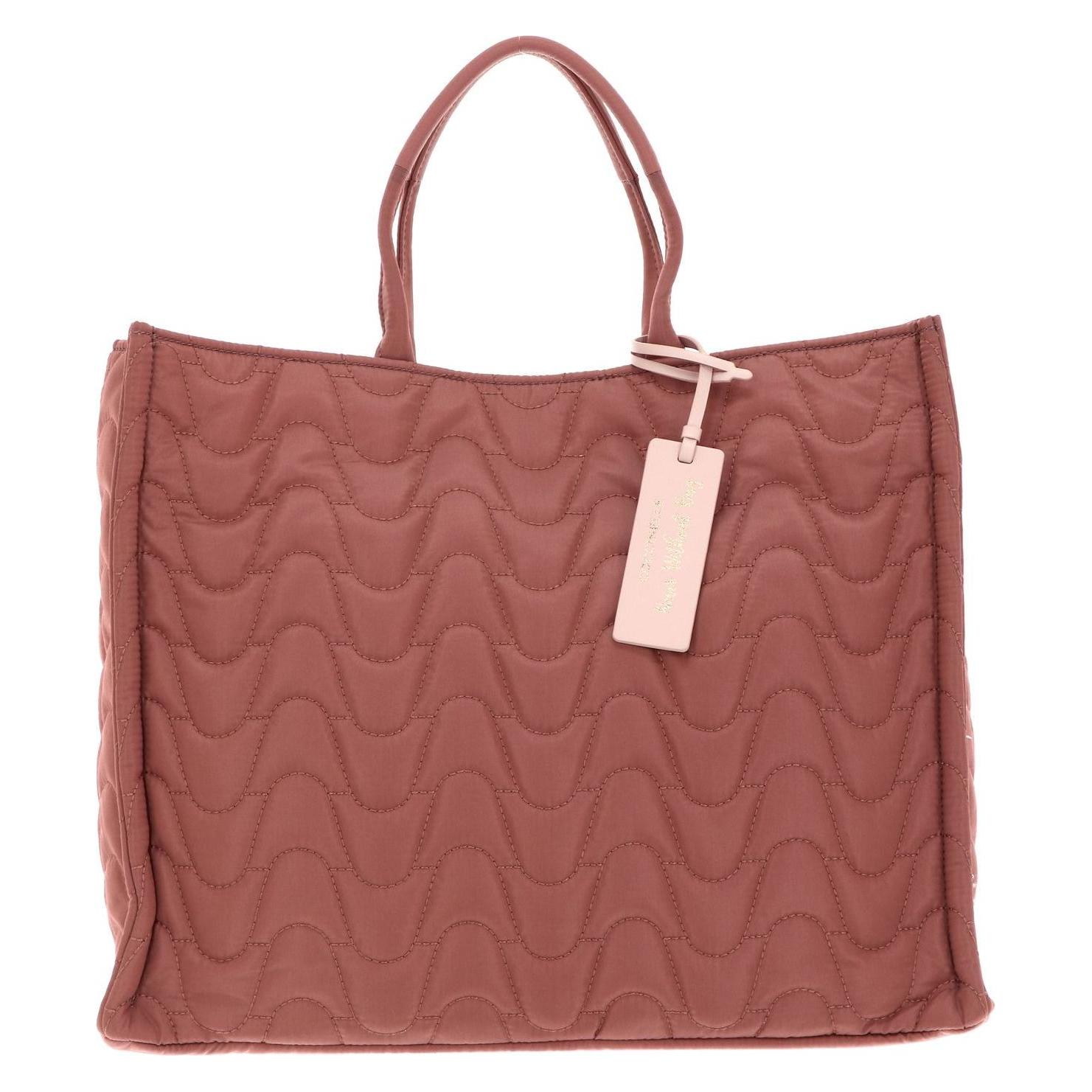 Coccinelle, Damen, Tasche, Never Without Bag Nylon Matelasse Handbag, Rosa