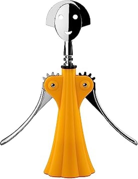 Produktbild Alessi Korkenzieher gelb/dunkelgelb (Korkenzieher)