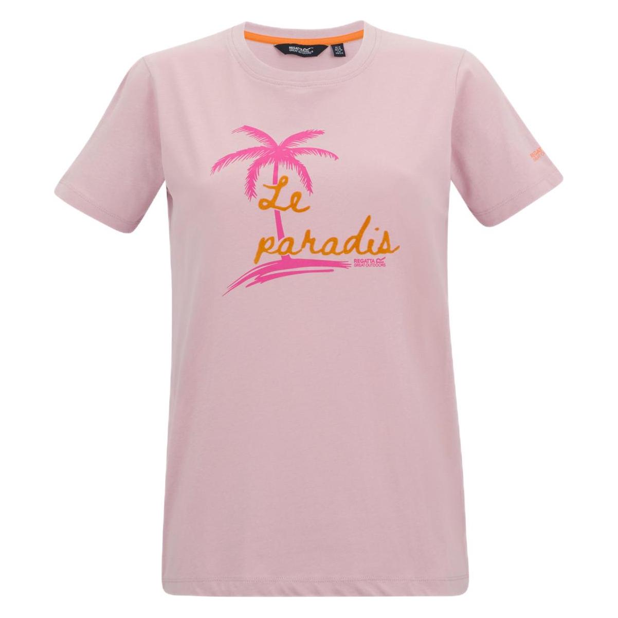 Regatta, Damen, Shirts, Filandra Vx, Pink, (54)