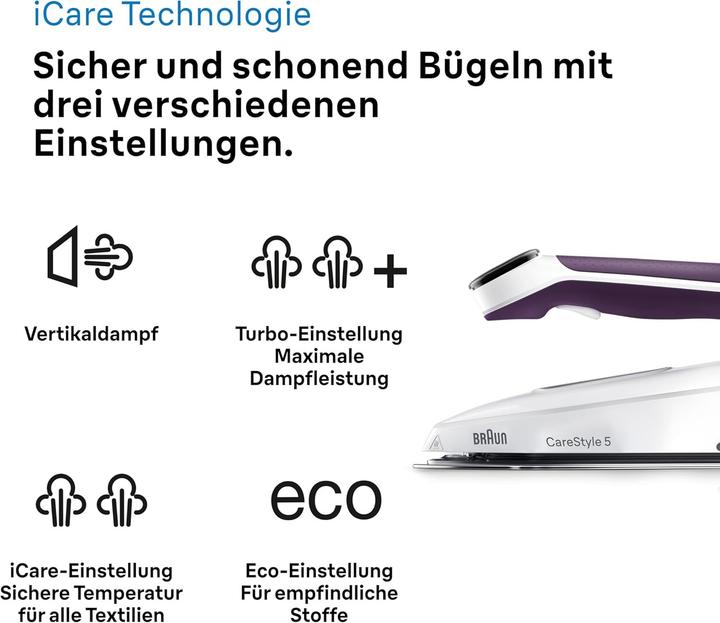 Produktbild Braun IS5247 VICareStyle 5 (2400 W, 500 g/min)