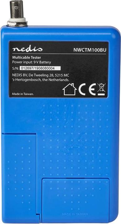 Actual product image Nedis LAN Cable - Tester - LED display - Blue