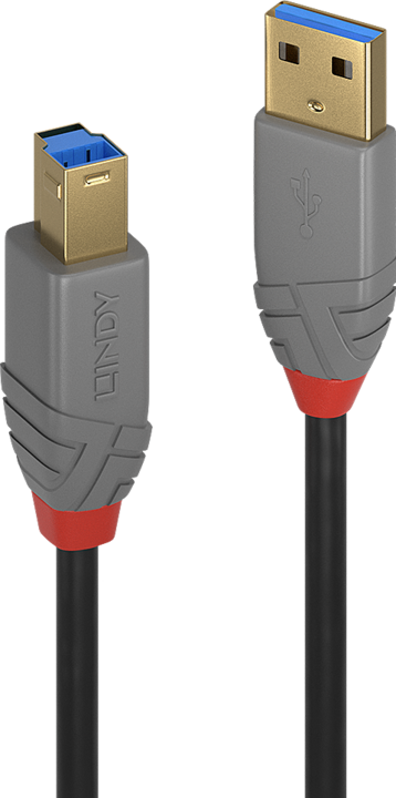Productafbeelding Lindy USB/A-USB/B M-M (3 m, USB 3.0)