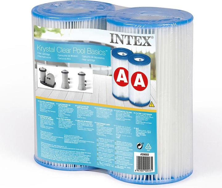 Actual product image Intex Type A Twin Pack