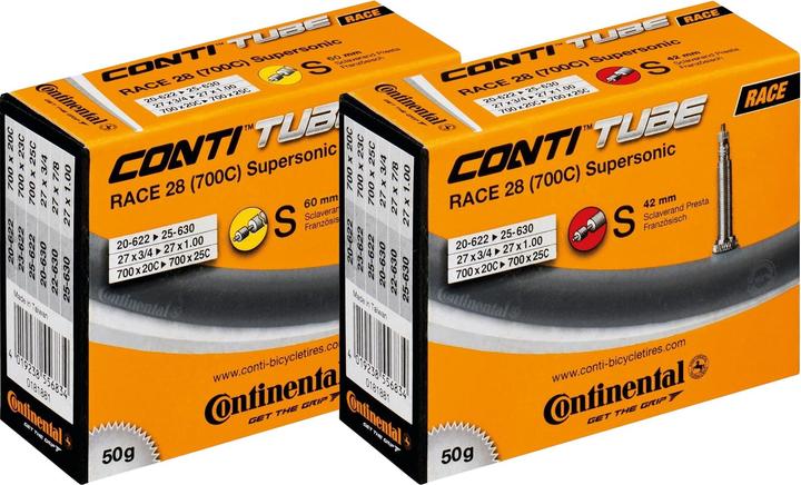 Image du produit Continental Race Supersonic (Presta (SV), 28", 42 mm)