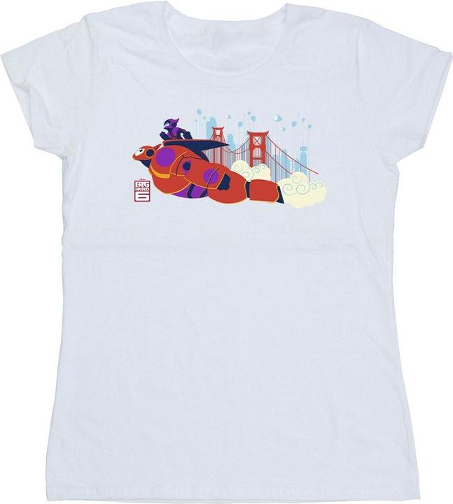 Image du produit Disney - T-shirt BIG HERO BAYMAX HIRO BRIDGE - Femme (L)