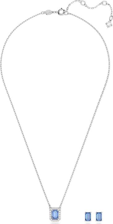 Image du produit Swarovski Millenia Set Bleu (Rhodium, Métal Swarovski)