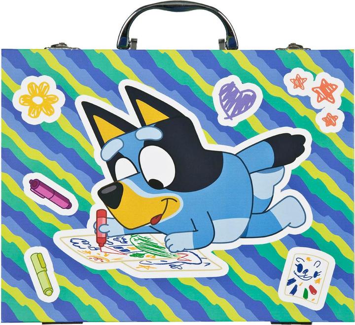 Produktbild Undercover Malkoffer Bluey - 38 Stück.