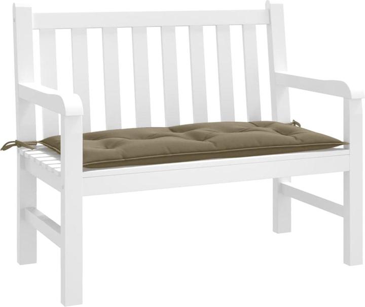 Actual product image VidaXL Garden bench cushion fabric (100 x 50 x 7 cm)