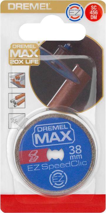 Image du produit Dremel Disque à tronçonner droit SC456 MAX Premium Métal