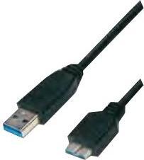 Produktbild Wirewin Anschlusskabel (0.50 m, USB 3.0)