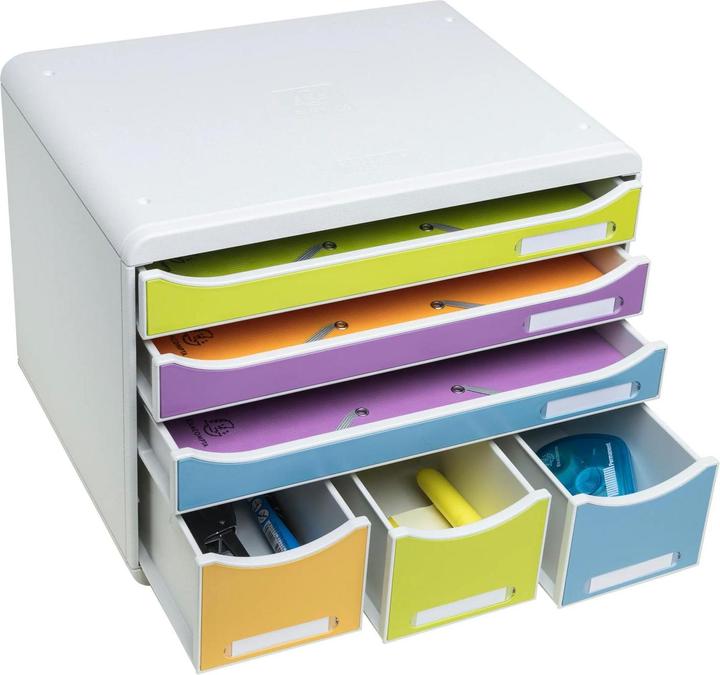Produktbild Exacompta Schubladenbox STOREBOX, 6 Schubladen, Pop N'Co (A4)