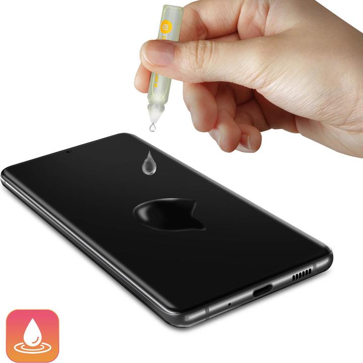 Immagine prodotto prio Protezione dello schermo in vetro liquido con doppio nano rivestimento (2 Pezzo/i, Huawei P50, Motorola Moto G54, Xiaomi 13T, Sony Xperia 1 IV, OnePlus 12R)