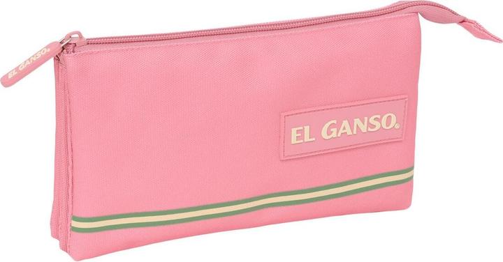 Immagine prodotto El Ganso Astuccio triplo multiuso Marsala Pink 22 x 12 x 3 cm