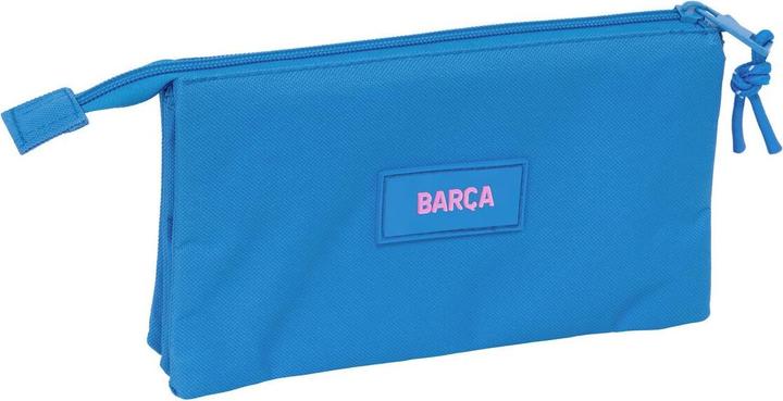 Productafbeelding FC Barcelona Dreifaches Mehrzweck-Etui F.C. Barcelona Blau 22 x 12 x 3 cm