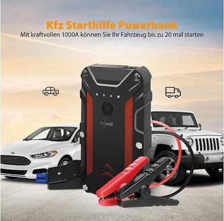 Actual product image Revolt ZX-3000-919 Powerbank & car jump starter