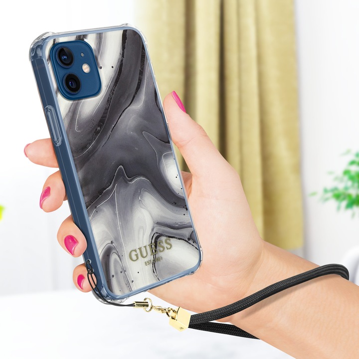 Immagine prodotto Guess Custodia in TPU Marble (Apple iPhone 12 Pro)