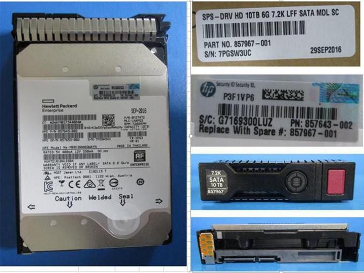 Immagine prodotto HPE Disco rigido (10 TB, 3.5")