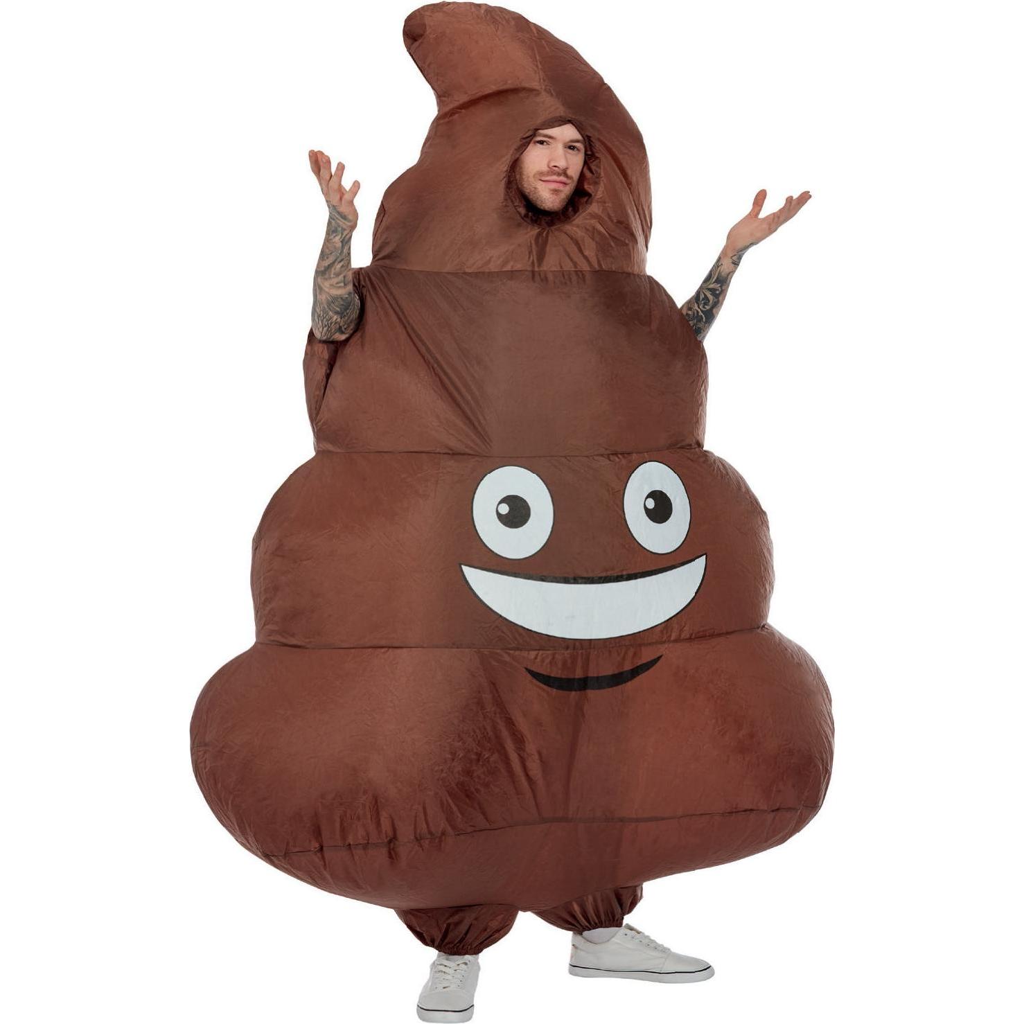 Smiffys Emoticon Kackhaufen - Poop (One Size)