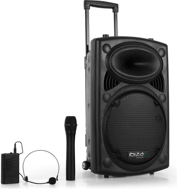 Ibiza Mobiler PA Lautsprecher 30 cm