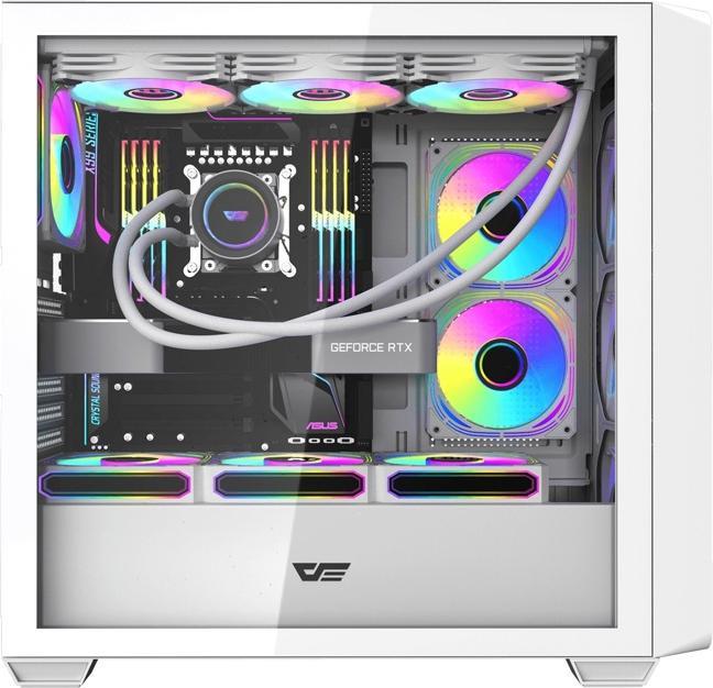 Produktbild Darkflash Tech DarkFlash DS900WD computer case (white) (ATX, ITX)