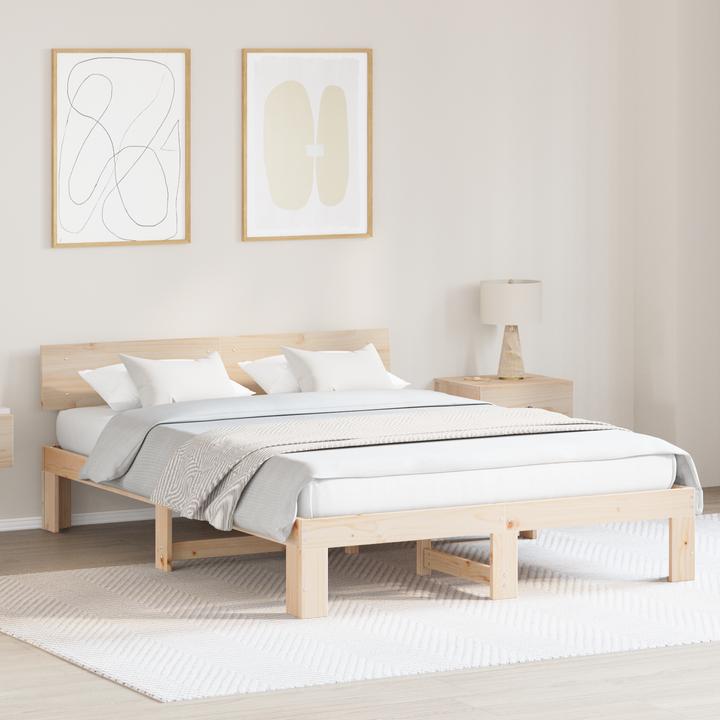 Produktbild vidaXL Moderner Bettrahmen (140 x 200 cm)