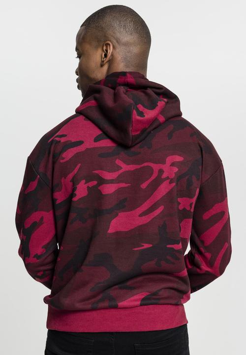 Produktbild Urban Classics High Neck Camo Hoody (S)