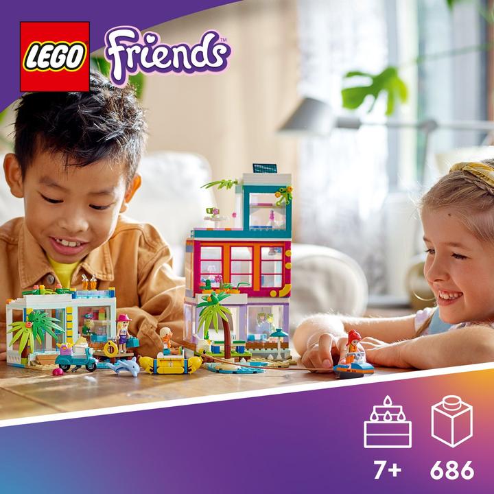 Immagine prodotto LEGO Friends 41709 Casa sulla spiaggia per le vacanze (41709, LEGO Friends)