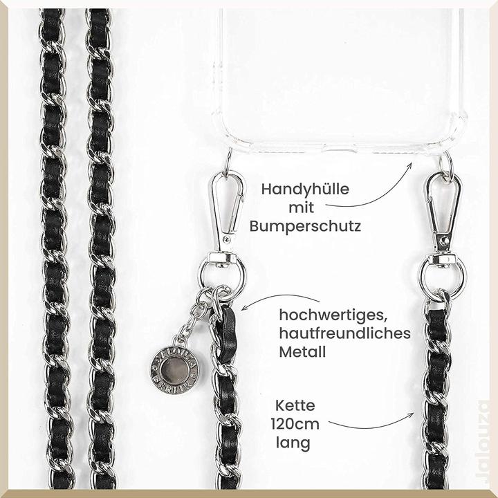 Actual product image Jalouza Handykette & Hülle Set Amber für iPhone 12/12 Pro