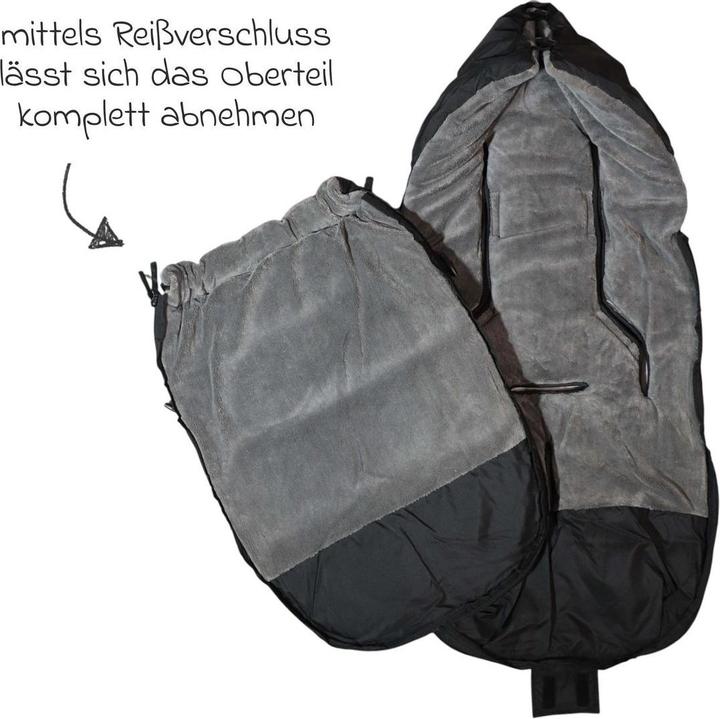 Produktbild Kaiser Baby Kaiser Thermo Fusssack Akiko, black/grey