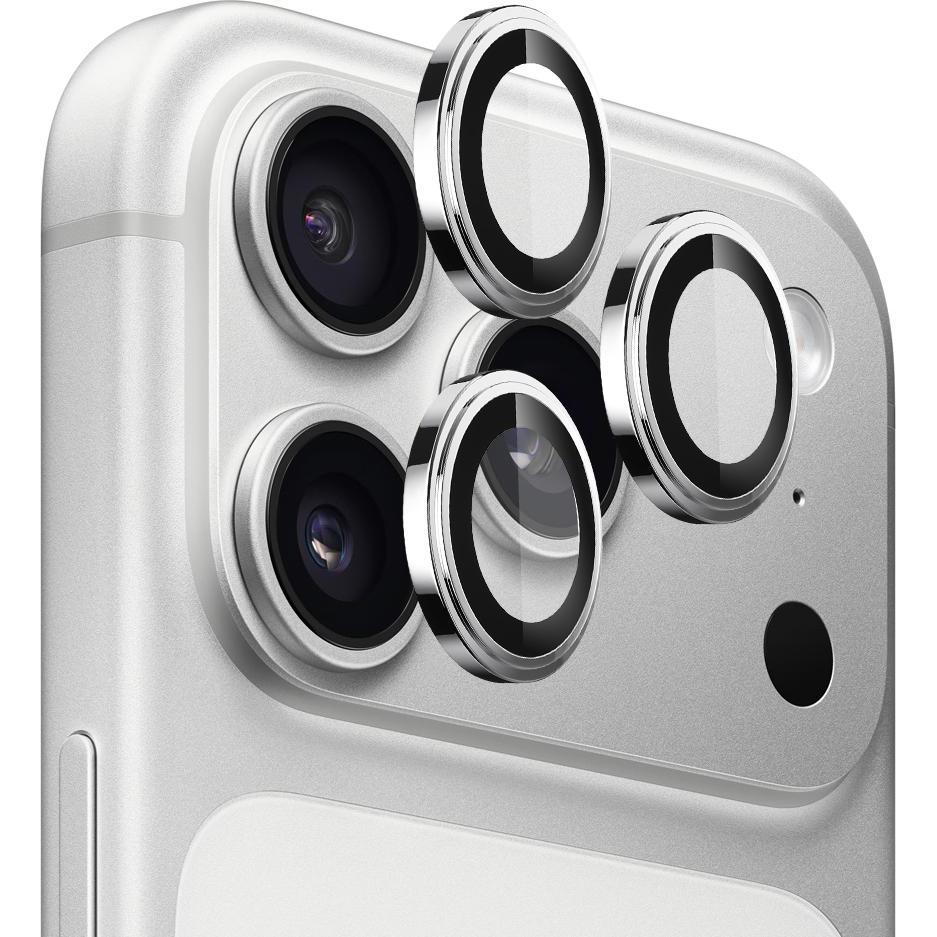 Lito - S+ Camera Glass Protector - iPhone 17 Pro / iPhone 17 Pro Max - Silver (Apple iPhone 17 Pro, Apple iPhone 17 Pro Max), Pellicola protettiva sma