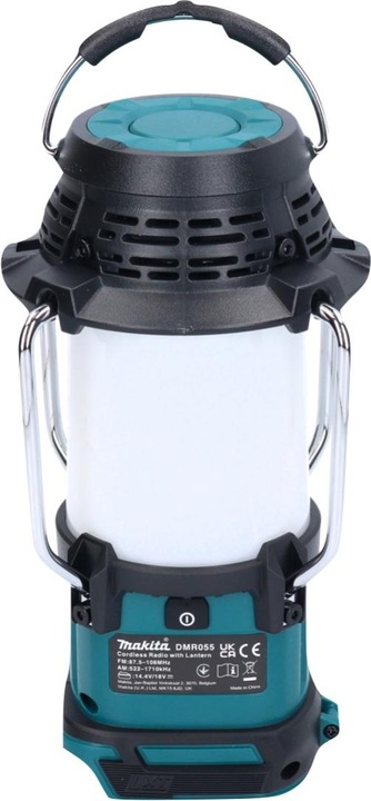 Makita DMR055T1 Cordless Radio with Lantern 18V FM 360° + 1x Battery 5,0Ah - without charger (FM, AM)