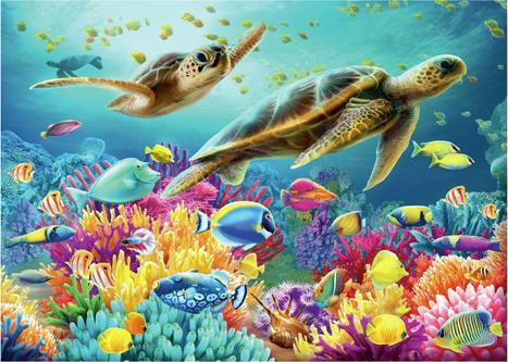 Produktbild Ravensburger Blaue Unterwasserwelt (1000 Teile)