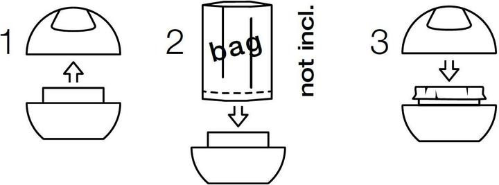 Image du produit spirella Bowl-Shiny (1 l)