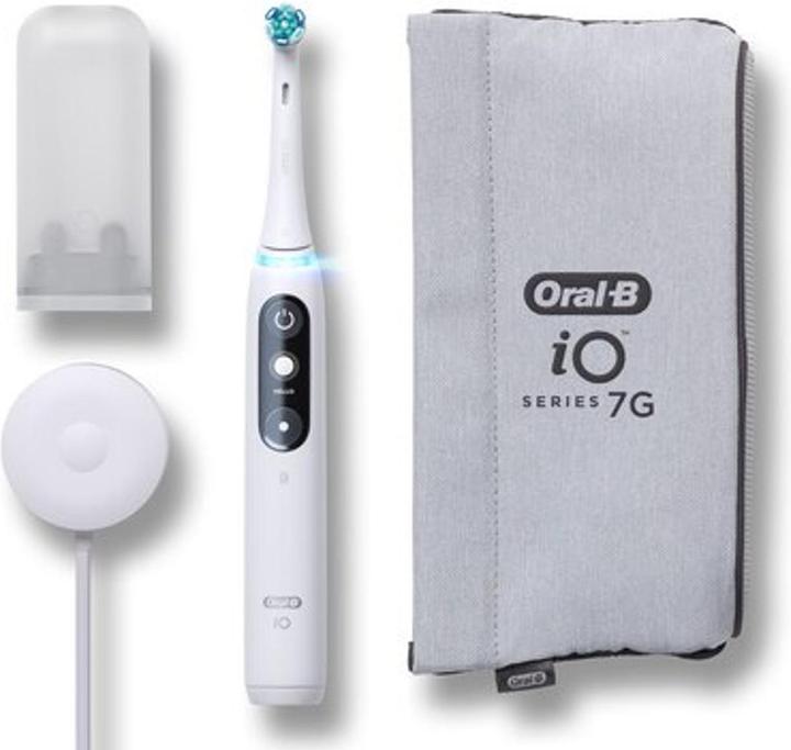 Actual product image Braun Oralb Tandenborstel Io 7s White (Oscillating toothbrush)