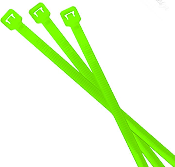 Actual product image riesel design Cable ties neon green set of 25 (82 mm, 25 pcs.)